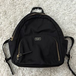 Black Nylon Kate Spade Backpack